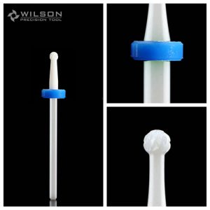 WILSON-Mini-Ball-White-Solid-Ceramic-Burs-Nail-Drill-Bit-6300315