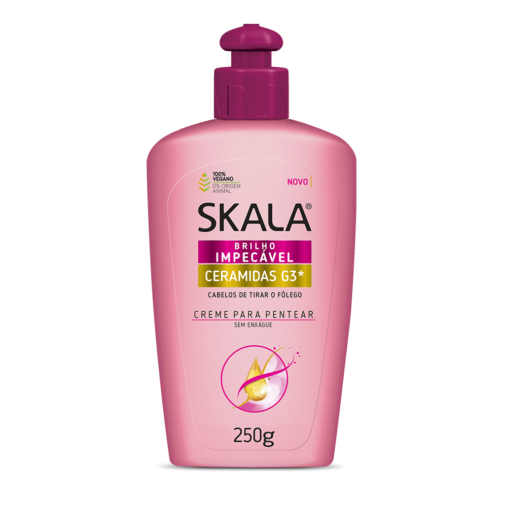 کرم مو خارج از حمام و حالت دنده سرامید حجم 250 گرم اسکالا | SKALA